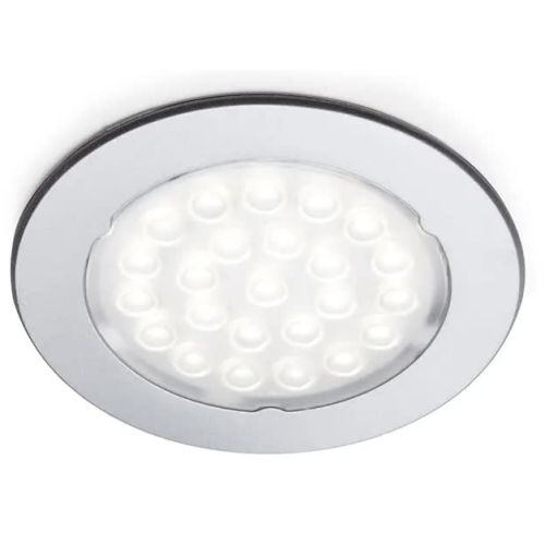LED-світильник METRIS V12 1,6W/12V врізний, алюміній (натуральне світло)